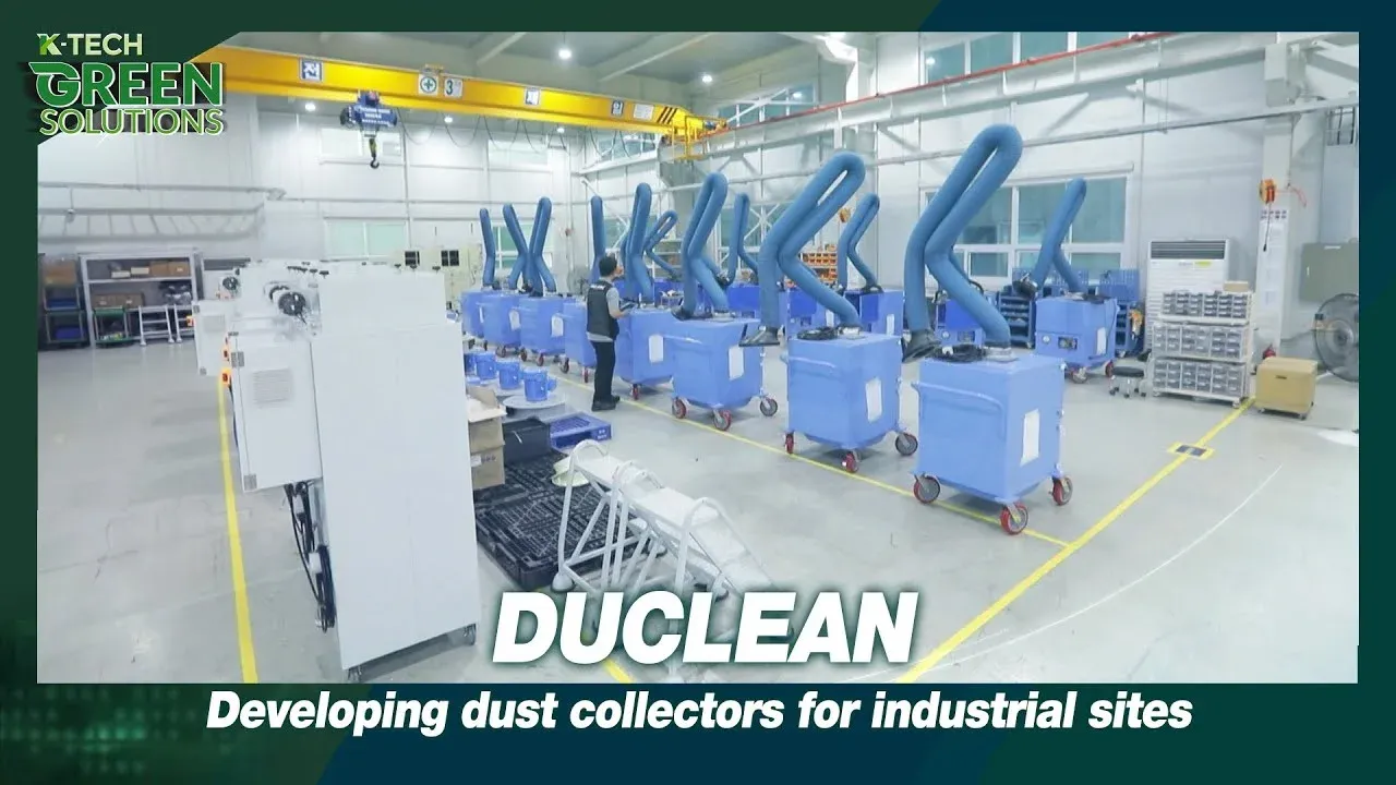 Arirang TV｜[K-Tech Green Solutions 2025] Developing dust collectors for industrial sites, DUCLEAN