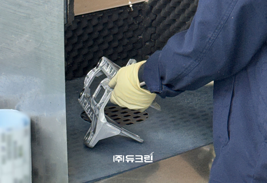 자동차 부품 제작 시 발생하는 분진 집진｜MS-50H