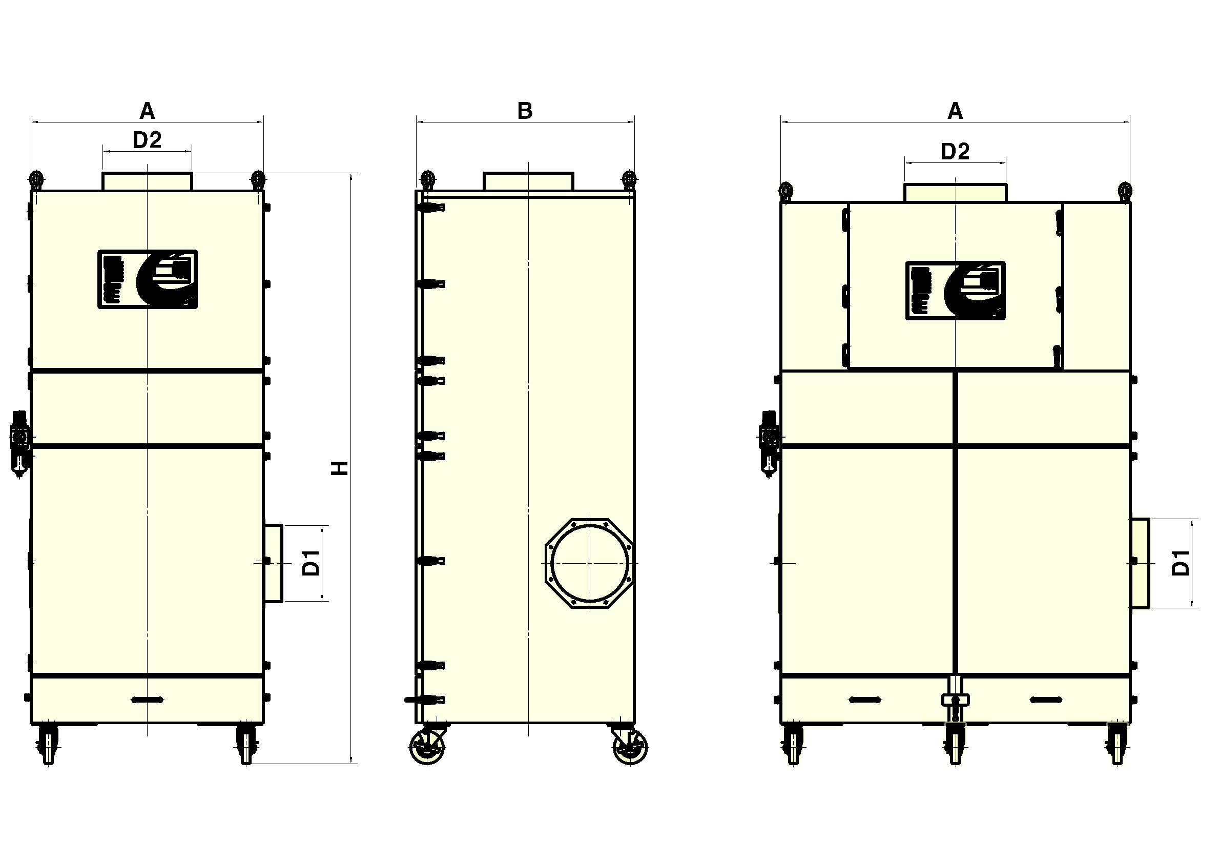 AP Series specification drawing