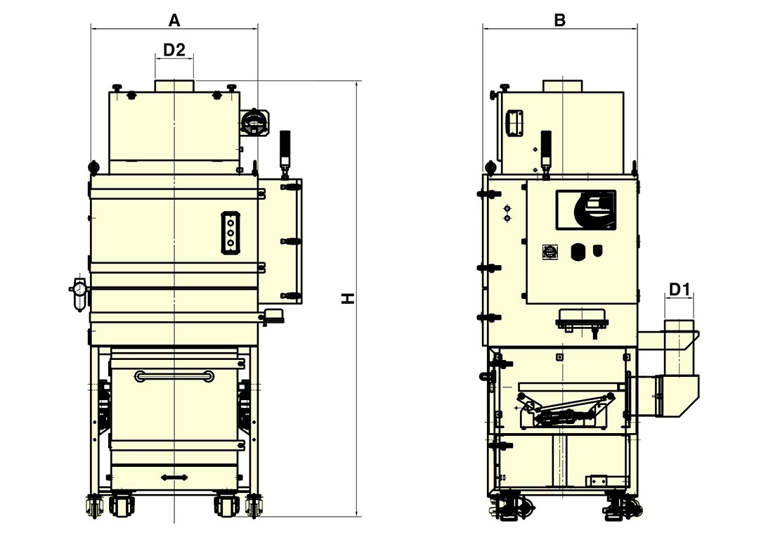 APC Series specification drawing