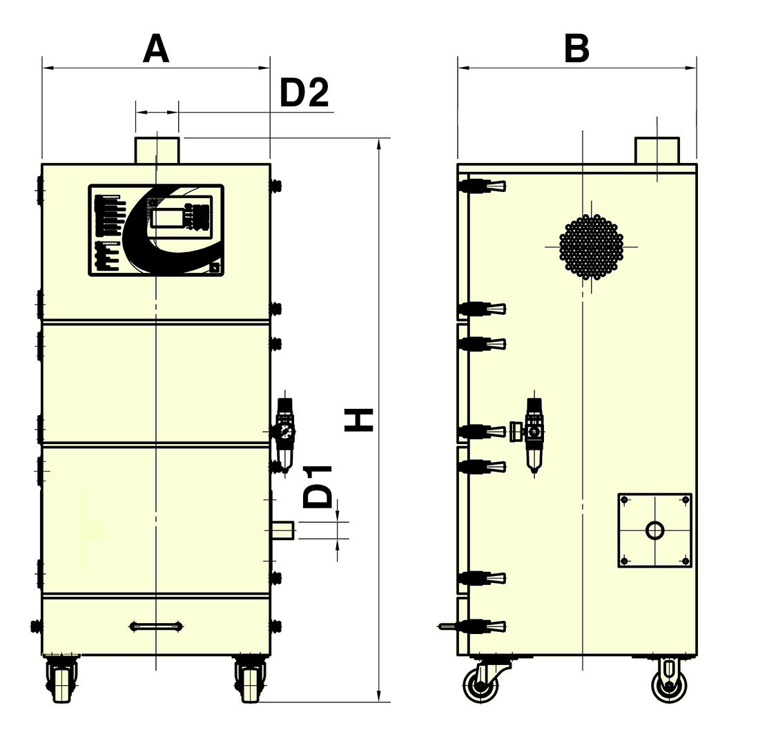 APR Series specification drawing
