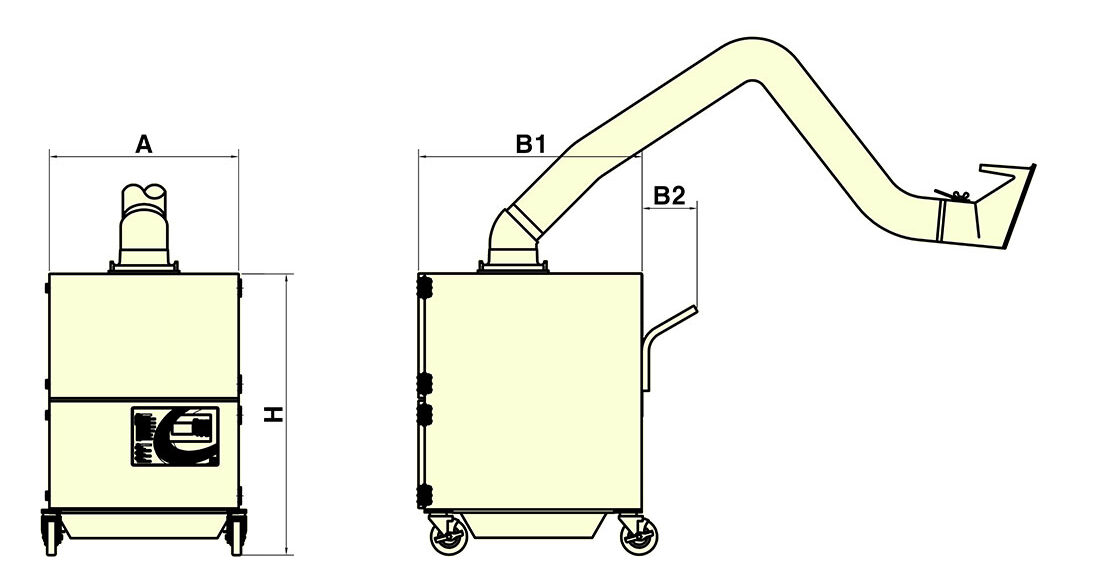CHB Series specification drawing