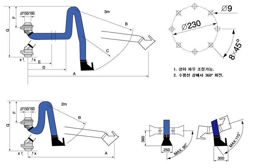 FA Series specification drawing