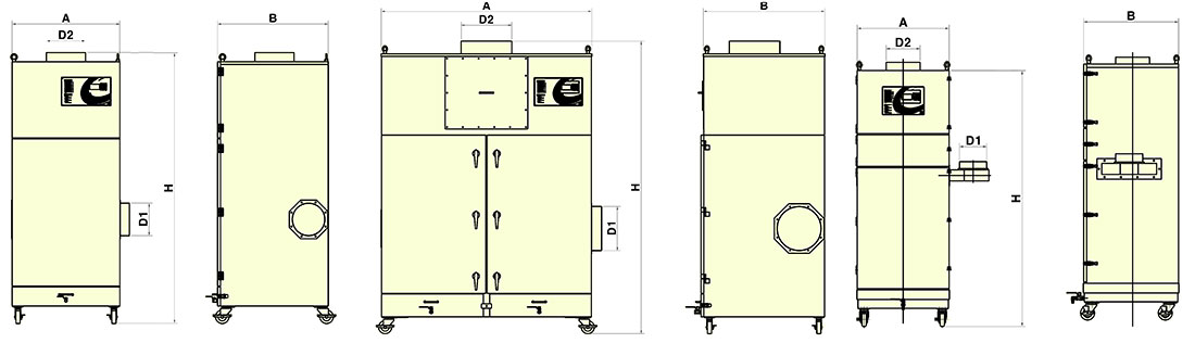 OMC Series specification drawing