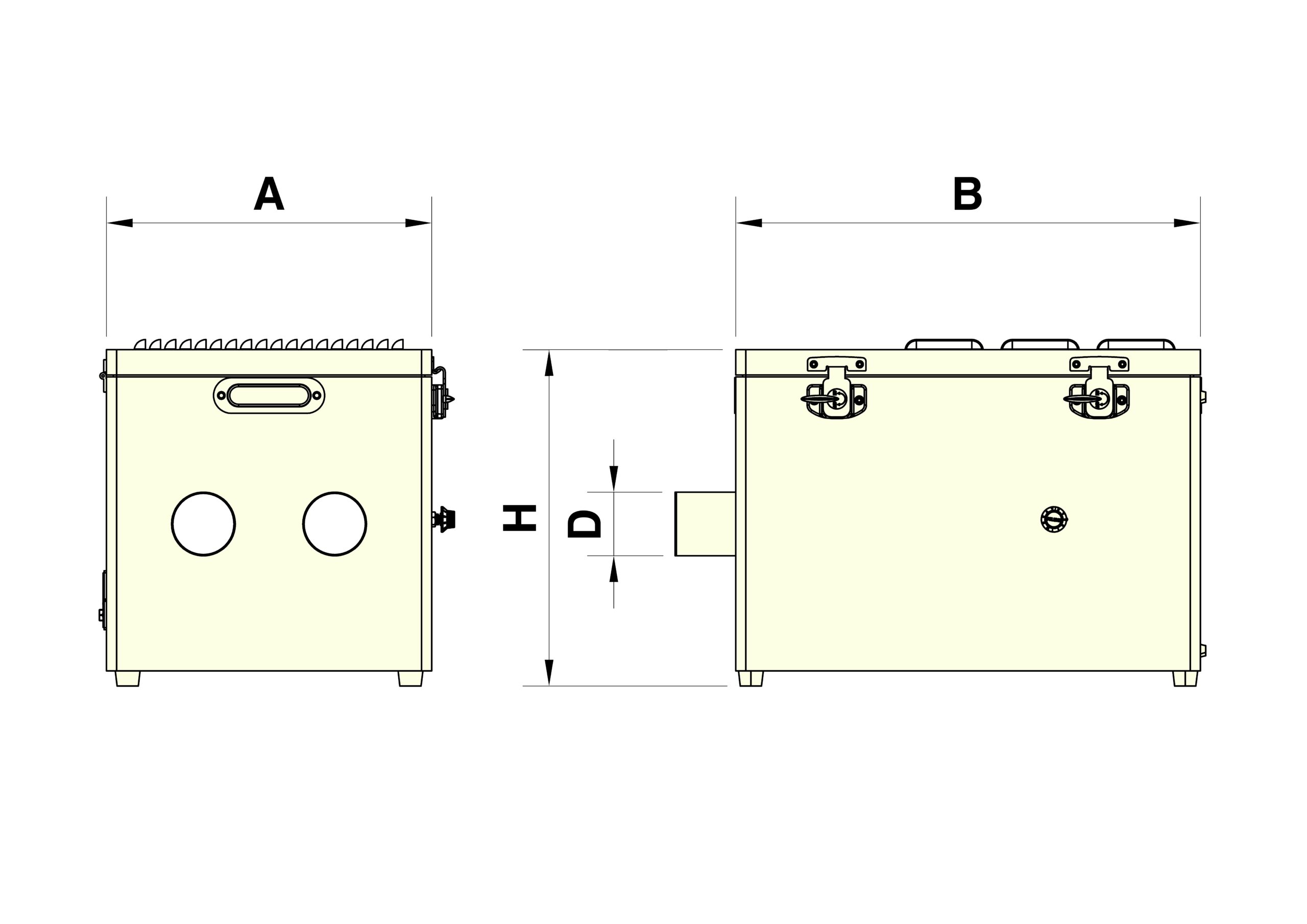 ZFB Series specification drawing