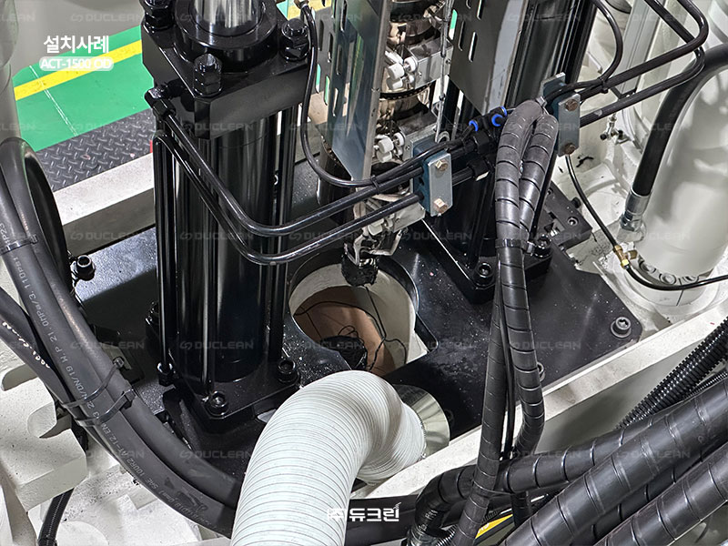 듀크린 집진기 설치로 플라스틱 사출 냄새 제거