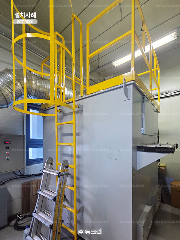 활성탄 흡착탑 ACT-1000 집진기설치